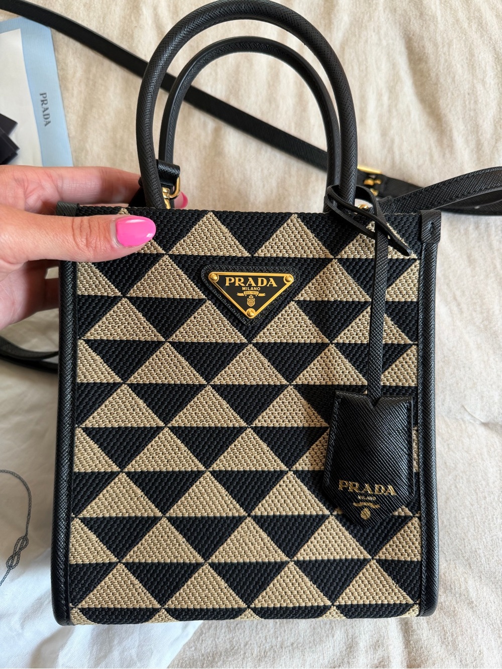 Prada Symbole Mini Tote - Picture 6 of 9